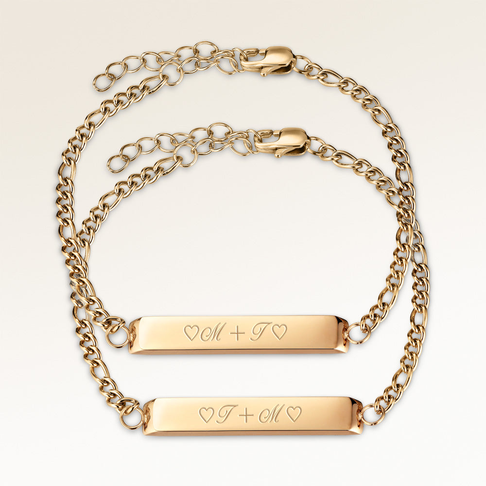 Veninde Armbånd - Bar Armbånd (Guld)