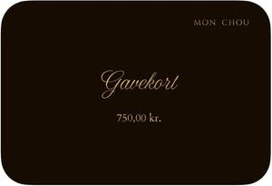 Mon Chou Gavekort Gratis levering - Mon Chou
