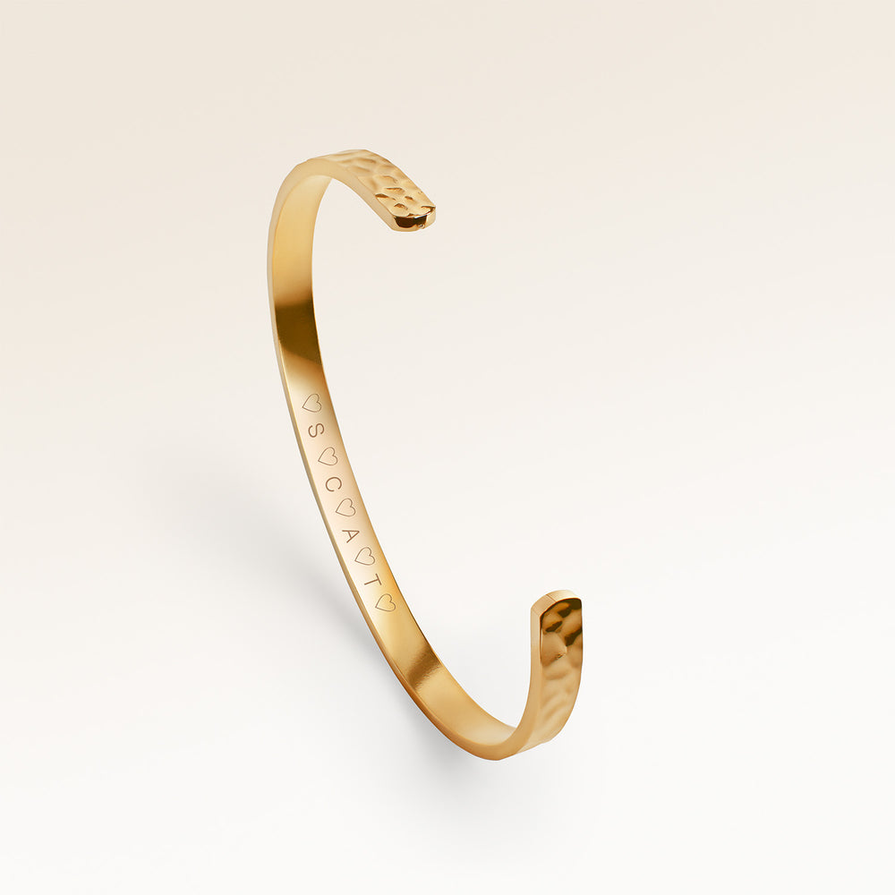 Veninde Armbånd - Ocean Waves (Guld)