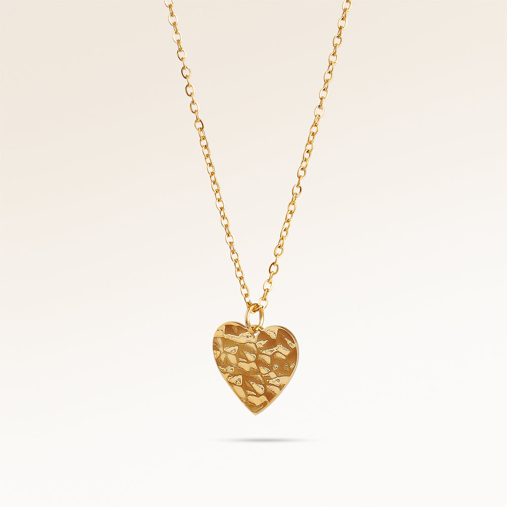 Circle Necklace - Engraving (Gold)