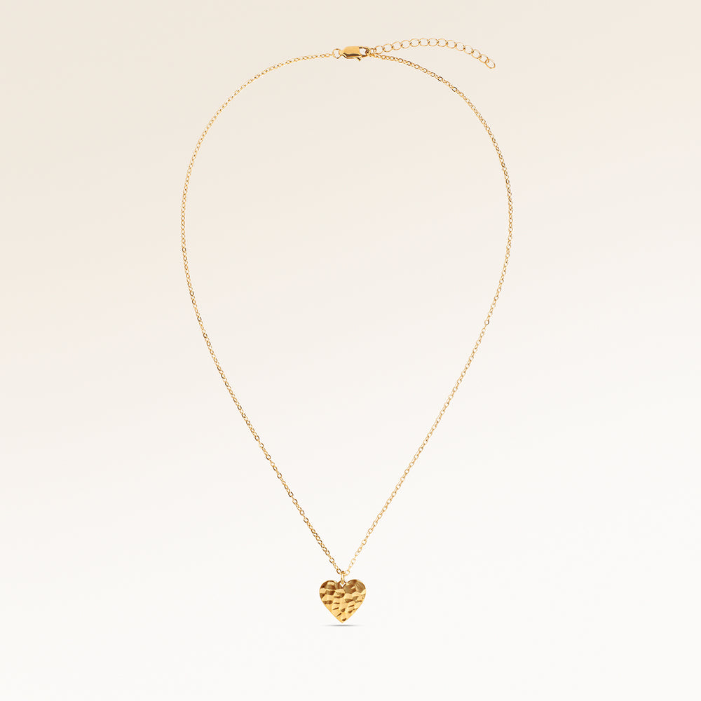 Circle Necklace - Engraving (Gold)