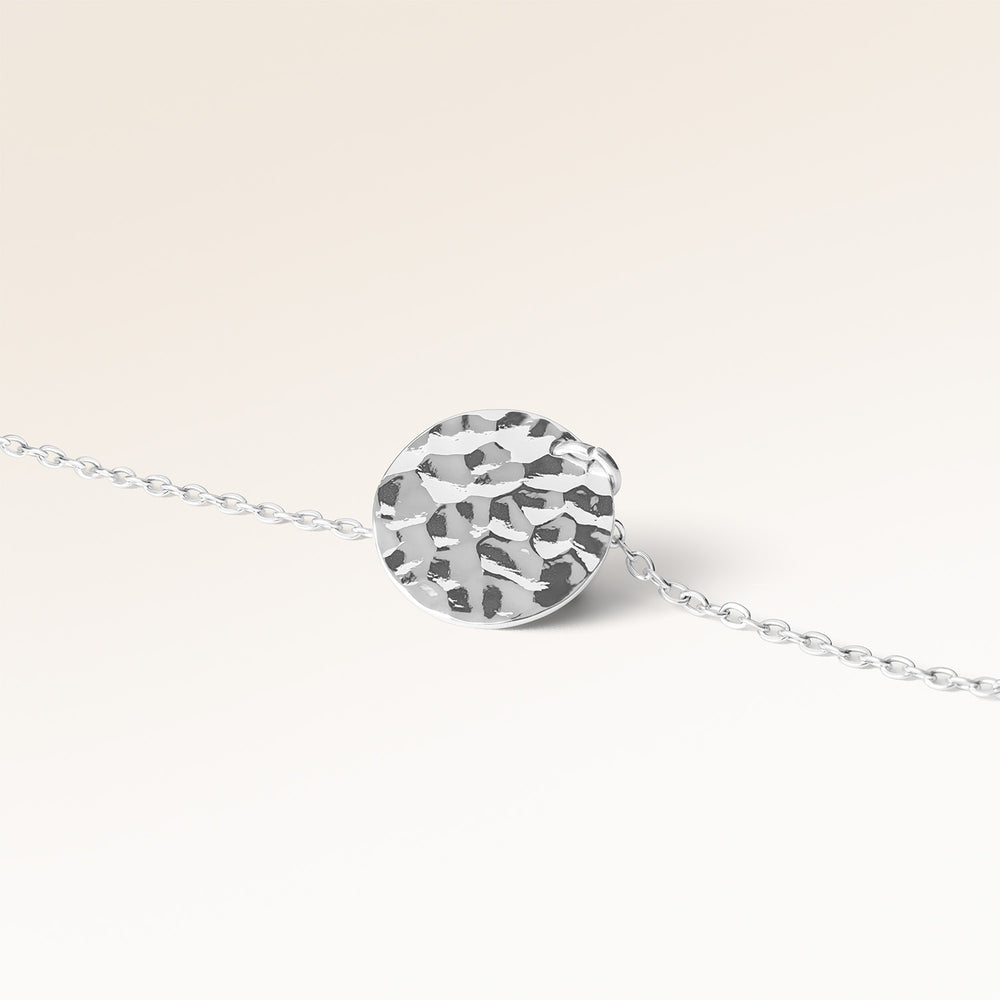 Circle Necklace - Engraving (Gold)