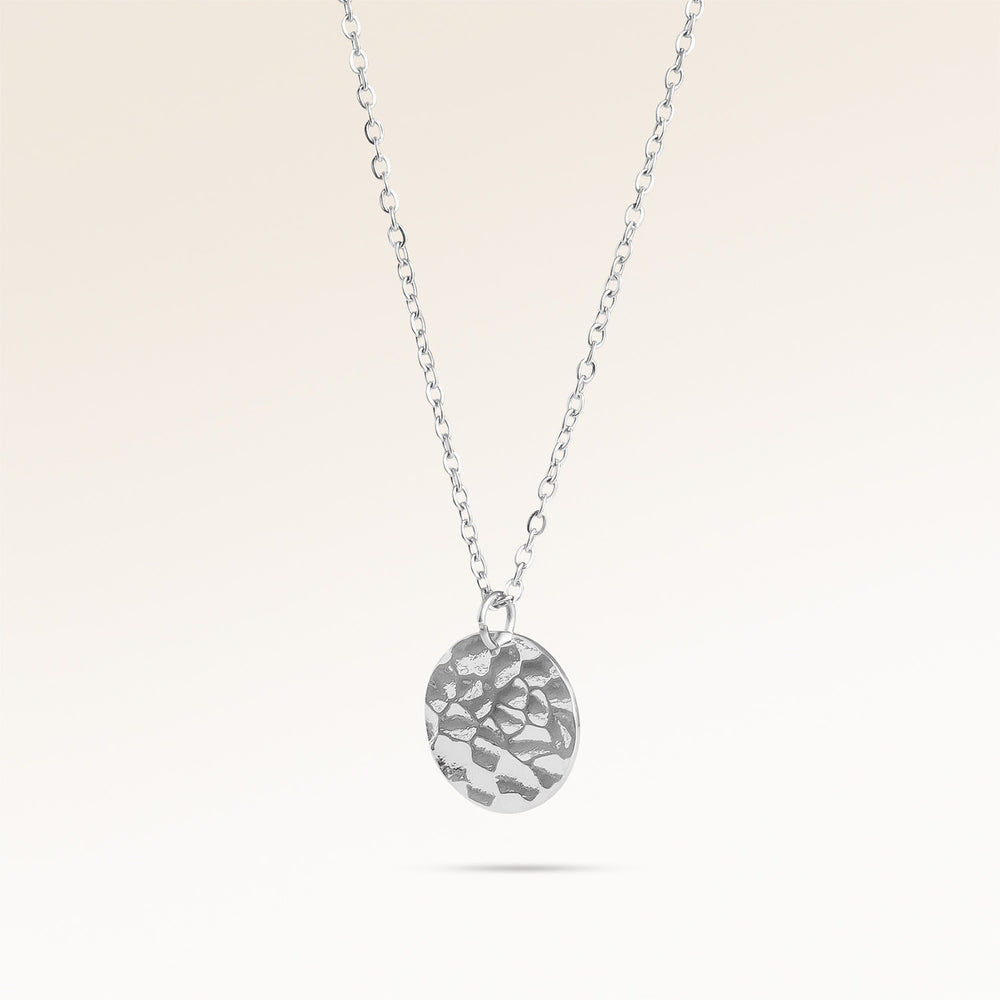Circle Necklace - Engraving (Gold)