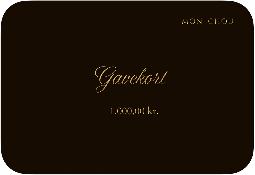 Mon Chou Gavekort Gratis levering - Mon Chou